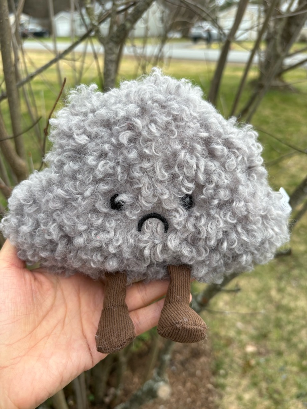 Moody Cloud Plush Toy | Cute Soft Stuffed Animal Decor